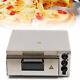 1.5kw Electric Pizza Oven Single Deck Commercial Stainless Steel Bake Broiler 1x