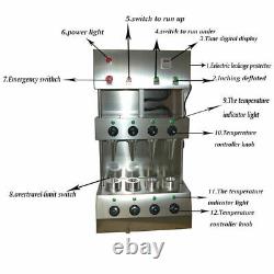 110V 2600W Electric Commercial Pizza Cone Forming Machine Four Heads