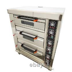 110V Commercial Electric Oven Gas Oven Large Stainless Steel Oven Bread Oven