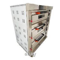 110V Commercial Electric Oven Gas Oven Large Stainless Steel Oven Bread Oven