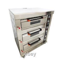 110V Commercial Electric Oven Gas Oven Large Stainless Steel Oven Bread Oven