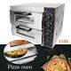 110v Electric 3000w Pizza Oven Double Deck Commercial Toaster Bake Broiler Oven