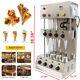 110v Four Heads Electric Commercial Pizza Cone Forming Machine Dessert Cook