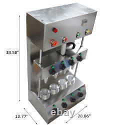 110V Four Heads Electric Commercial Pizza Cone Forming Machine Dessert Cook