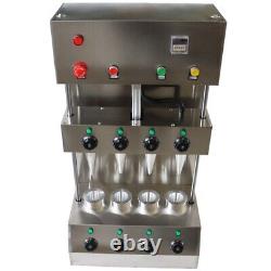 110V Four Heads Electric Commercial Pizza Cone Forming Machine Dessert Cook