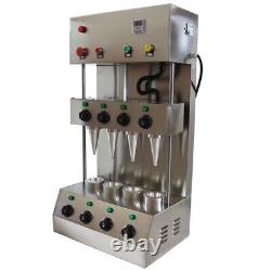 110V Four Heads Electric Commercial Pizza Cone Forming Machine Dessert Cook