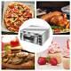 110v Stainless Steel Commercial Electric Pizza Oven Toaster Single Deck Broiler