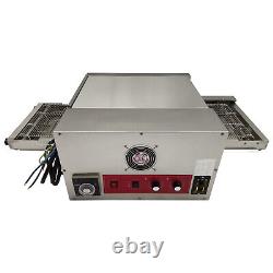 12 Desktop Chain Conveyor Electric Pizza Oven 220V 6KW Single Phase