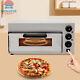 1300w Commercial Countertop Pizza Oven Electric Pizza Maker Stainless Steel New