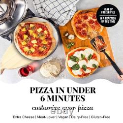 14 Inch Extra Large Crispy Crust Pizza Oven by Granitestone Family Sized El