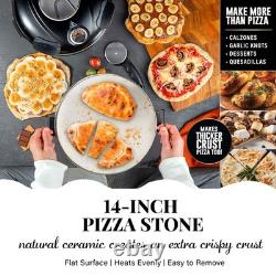 14 Inch Extra Large Crispy Crust Pizza Oven by Granitestone Family Sized El
