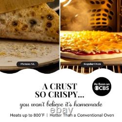 14 Inch Extra Large Crispy Crust Pizza Oven by Granitestone Family Sized El