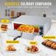 16 Inch Electric Pizza Oven Countertop Commercial Pizza Oven With Grilling Rack