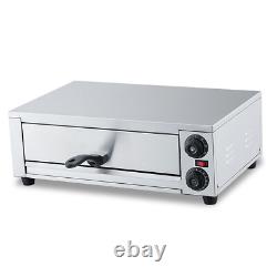 16 Inch Electric Pizza Oven Countertop Commercial Pizza Oven With Grilling Rack