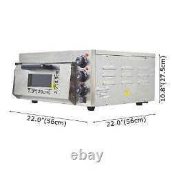 16Commercial Single-Deck Pizza Bread Cake Meat Electric Oven 110V 2KW