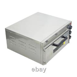 16Commercial Single-Deck Pizza Bread Cake Meat Electric Oven 110V 2KW