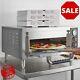 18 Stainless Steel Pizza Oven Countertop Single Deck Durable Food Baking New