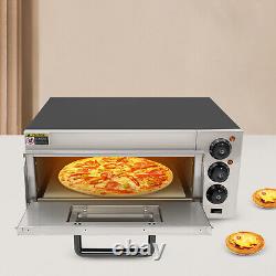 1800W Commercial Countertop Pizza Oven Electric Pizza Oven 20L Singel Deck Pizza