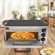 1800w Commercial Countertop Pizza Oven Electric Pizza Oven Single Deck