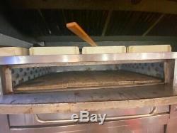 2 BAKERS PRIDE Y600 NATURAL DECK GAS DOUBLE Stack PIZZA OVENS Used