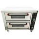 2-tier 2-tray Commercial Electric Pizza Oven 220v 1-ph Baking Bread/pastry/meat