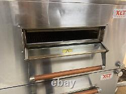 2012 Model XLT 3240 DOUBLE STACK ELECTRIC CONVEYOR PIZZA OVENS 3 BELTS