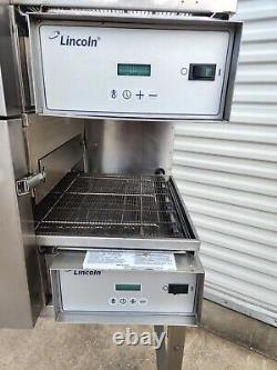 2013 Lincoln Impinger 1132 Electric 3 Phase Double 18 Conveyor Pizza Ovens