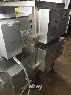 2013 Xlt 1832 Double. Stack Electric Conveyor Pizza Ovens. Video Demo