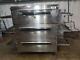 2013 Xlt 3255 Triple Stack Natural Gas Conveyor Pizza Ovens. Video Demo