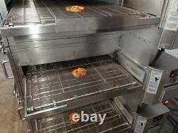 2013 Xlt 3255 Triple Stack Natural Gas Conveyor Pizza Ovens. Video Demo