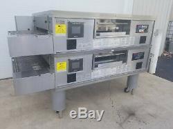 2014 Middleby Marshall WOW PS770G Double Deck Conveyor Pizza Oven Belt Width 32