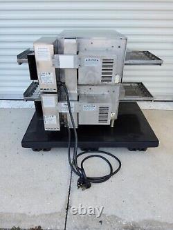 2015 Lincoln Impinger Electric Double Stack 16 Conveyor Pizza Ovens 2501