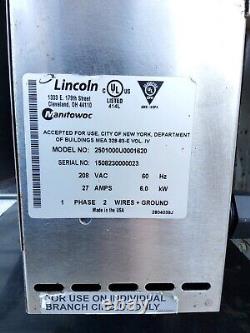 2015 Lincoln Impinger Electric Double Stack 16 Conveyor Pizza Ovens 2501