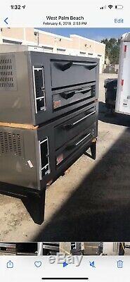 2016 Marsal SD-660 STACKED Gas Deck Type Pizza Oven