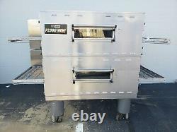 2016 Middleby Marshall WOW PS360G Double Deck Conveyor Pizza Oven Belt Width 32