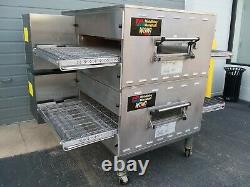 2016 Middleby Marshall WOW PS640G Double Deck Conveyor Pizza Oven Belt Width 32