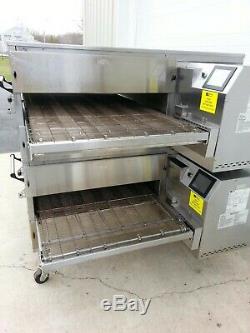 2016 Middleby Marshall WOW PS840G Double Deck Conveyor Pizza Oven Belt Width 32