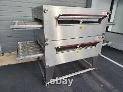 2017 XLT 3255 Double Deck Conveyor Gas Pizza Oven Belt Width 32