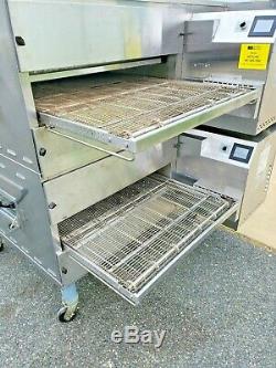 2018 Middleby Marshall WOW PS840E Double Deck Conveyor Pizza Oven Belt Width 32