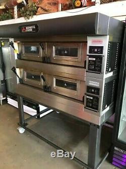 2018 Moretti Forni Double Deck Electric Pizza Oven P120c Very Nice