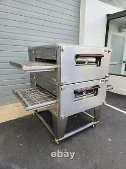 2018 XLT 3240 Double Deck Conveyor Gas Pizza Oven Belt Width 32