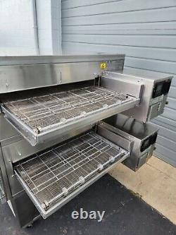 2018 XLT 3240 Double Deck Conveyor Gas Pizza Oven Belt Width 32