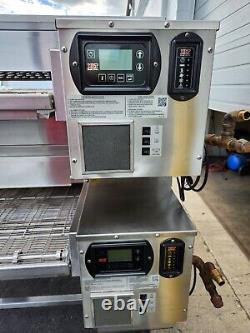 2018 XLT 3240 Double Deck Conveyor Gas Pizza Oven Belt Width 32