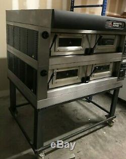 2019 Moretti Forni Double Deck Electric Pizza Oven P120c Beautiful Shape