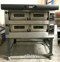 2019 Moretti Forni Double Deck Electric Pizza Oven P120e Beautiful Shape