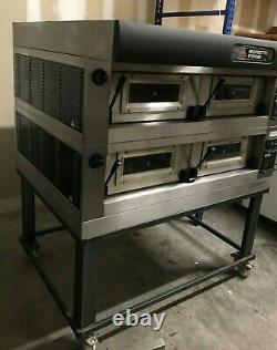 2019 Moretti Forni Double Deck Electric Pizza Oven P120e Beautiful Shape