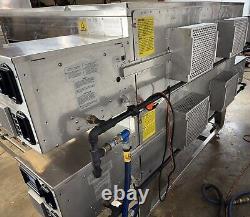 2019 XLT 3870 Nat Gas Double Stack Pizza Conveyor Ovens Video DemoSPLIT BELT