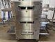 2021. Xlt 2440 Natural Gas Triple Stack Pizza Conveyor Ovens Video Demo