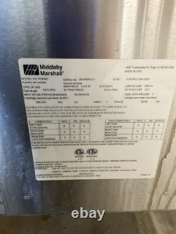 2023 Middleby Marshall PS638G Gas Conveyor Pizza Oven Double Stack WOW2 Kitchen