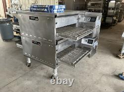 2023 Middleby Marshall PS638G Gas Conveyor Pizza Oven Double Stack WOW2 Kitchen